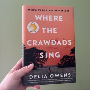 📚 4/25$ 📚 Where the Crawdads Sing Hardcover Book